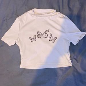 Butterfly Crop Top